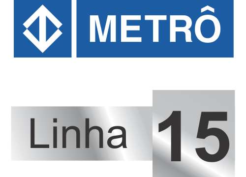 Logo Metrô Linha 15