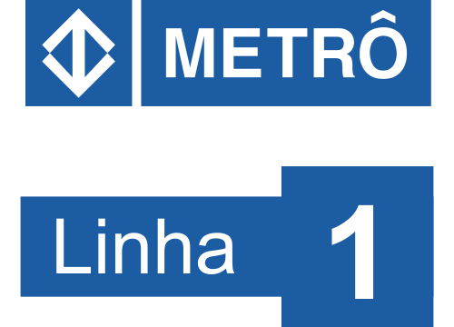 Logo Metrô Linha 1