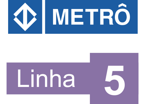 Logo Metrô Linha 5